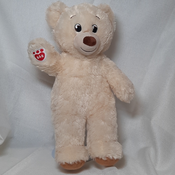 Build•A•Bear Lil' Cub Pudding 15"/Carrier & Shoes - Picture 2 of 15